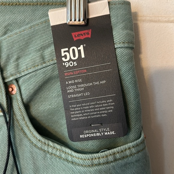 LEVIβs 501 90s Jeans NWT - Picture 8 of 15